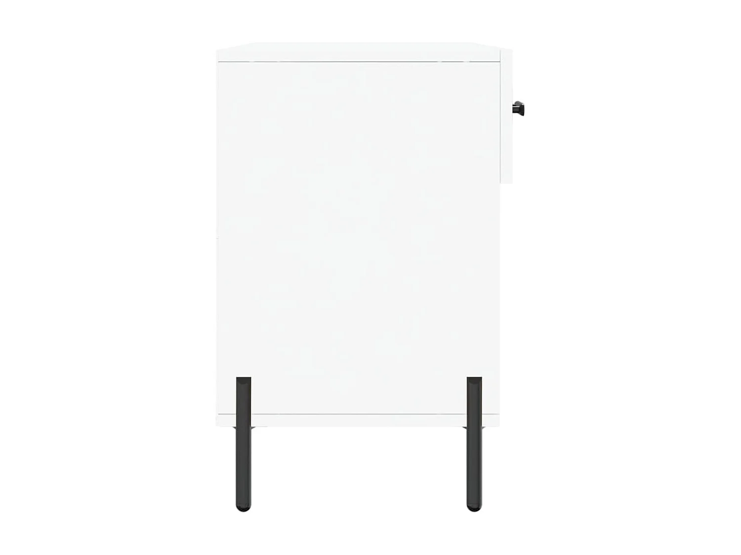 Banc à chaussures blanc 102x35x55 bois d'ingénierie