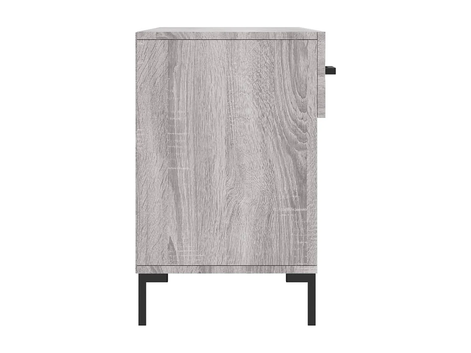 Banc à chaussures sonoma gris 102x35x55 bois d'ingénierie