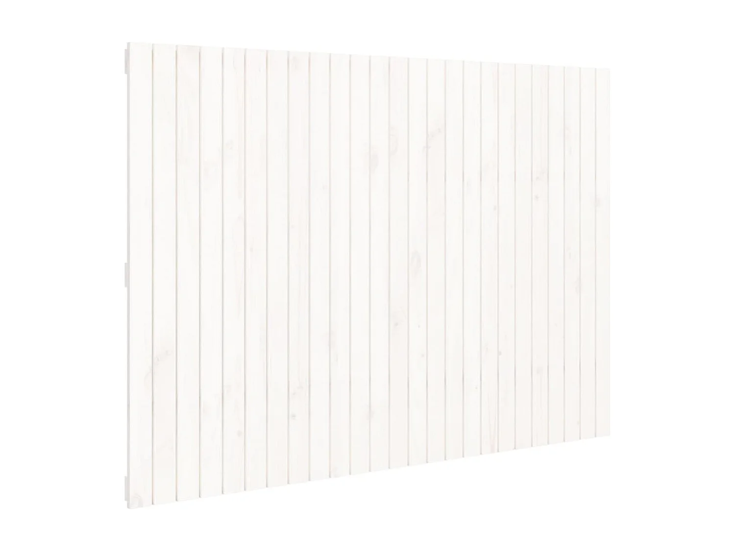 Tête de lit murale Blanc 159,5x3x110 Bois massif de pin