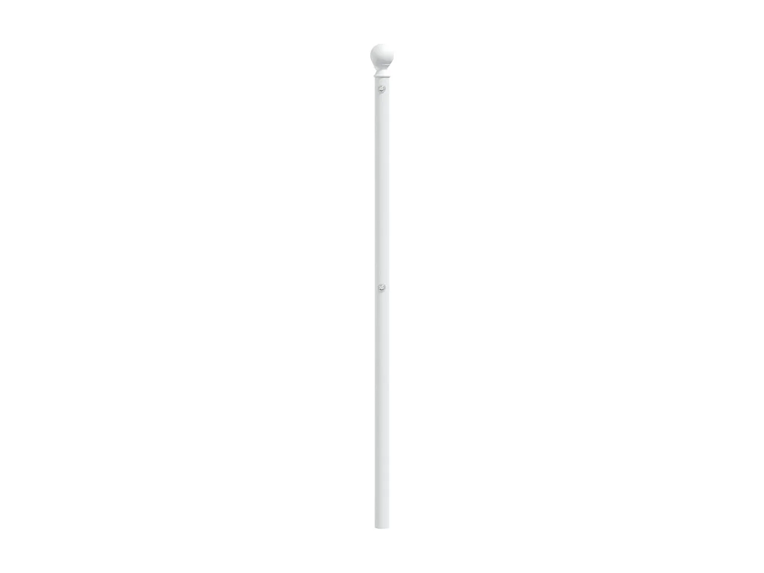 Tête de lit métal blanc 135cm