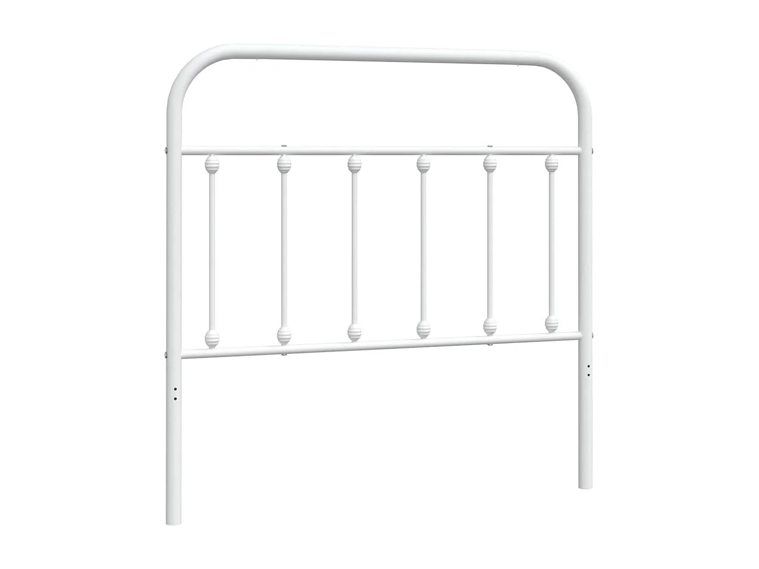 Tête de lit métal blanc 100cm