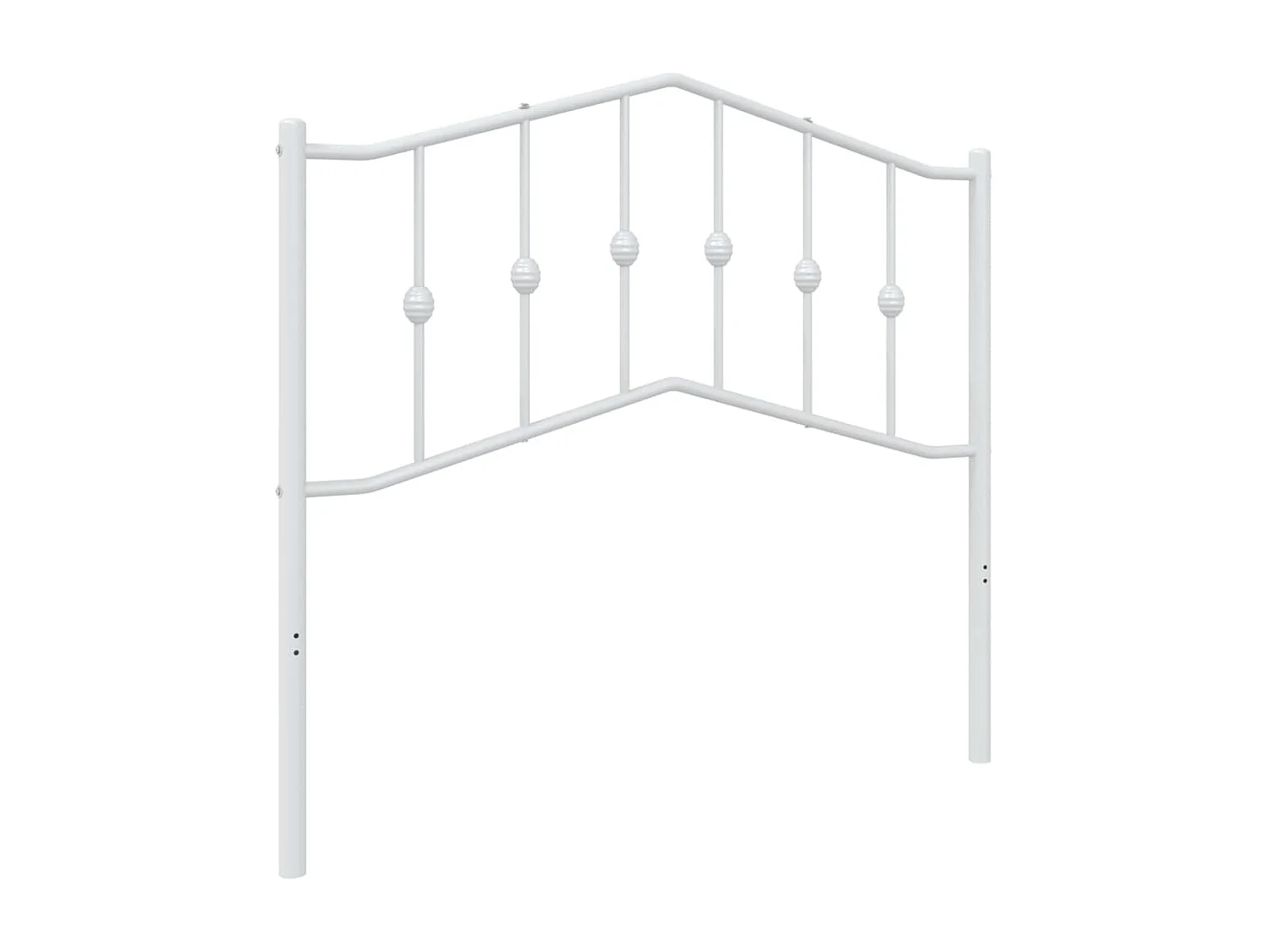 Tête de lit métal blanc 100cm