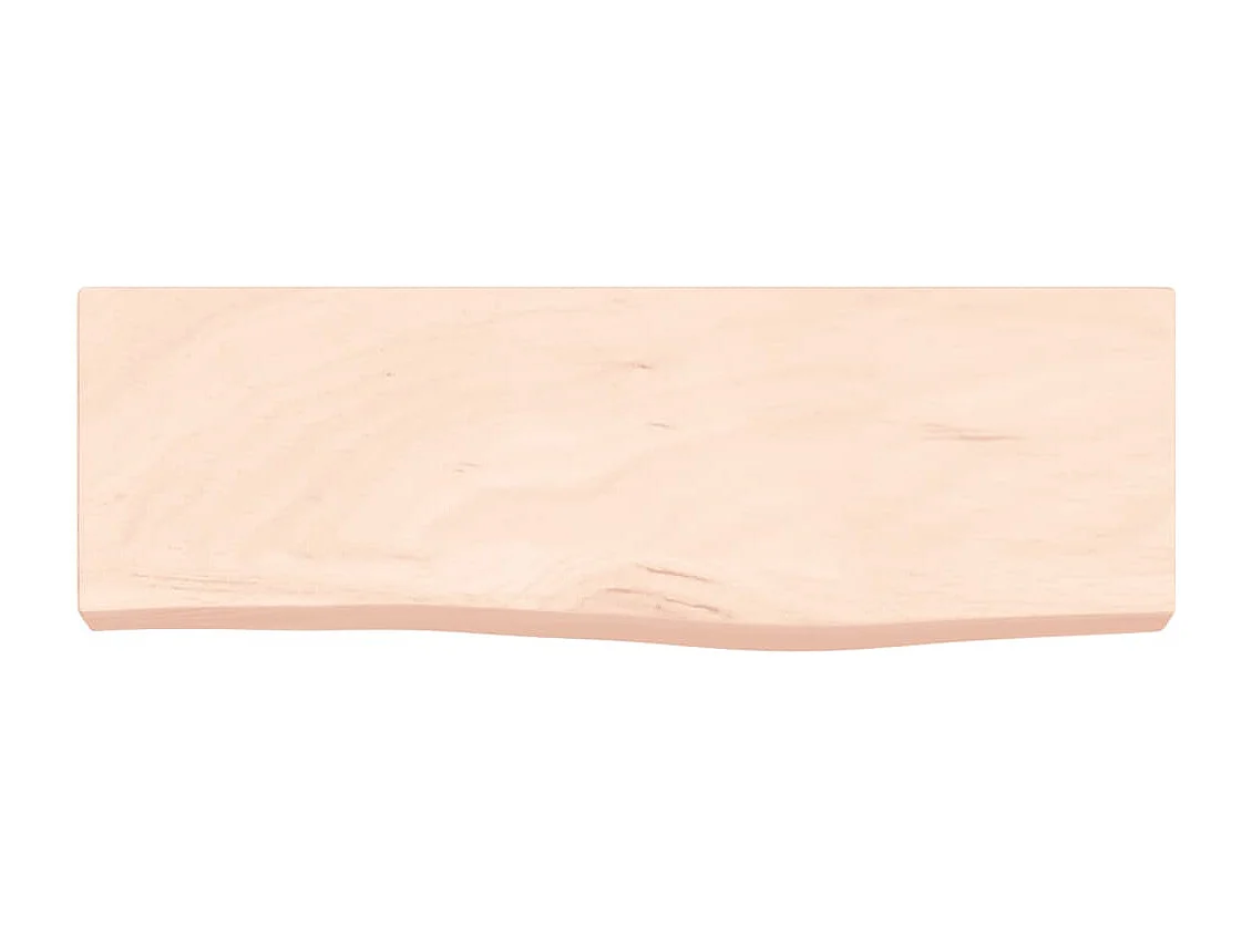 Étagère murale 60x20x6 bois de chêne massif non traité