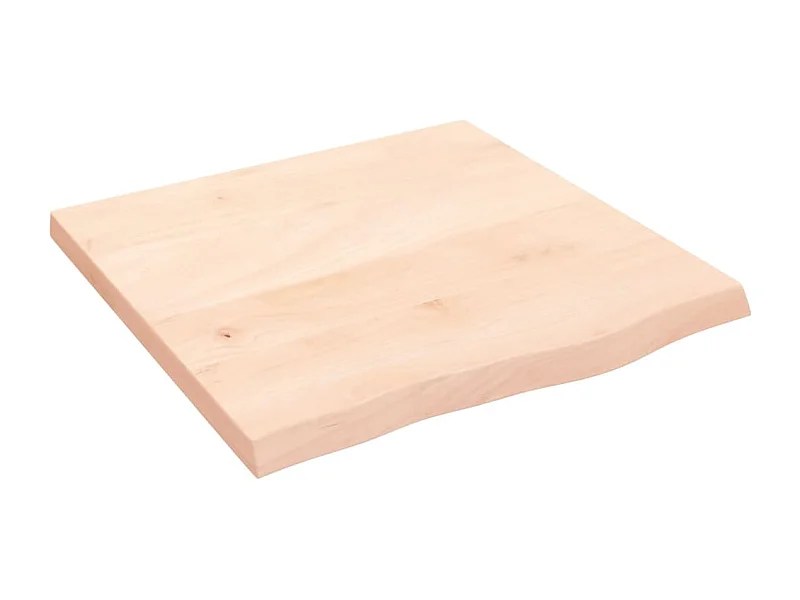 Étagère murale 60x60x(2-4) cm bois de chêne massif non traité