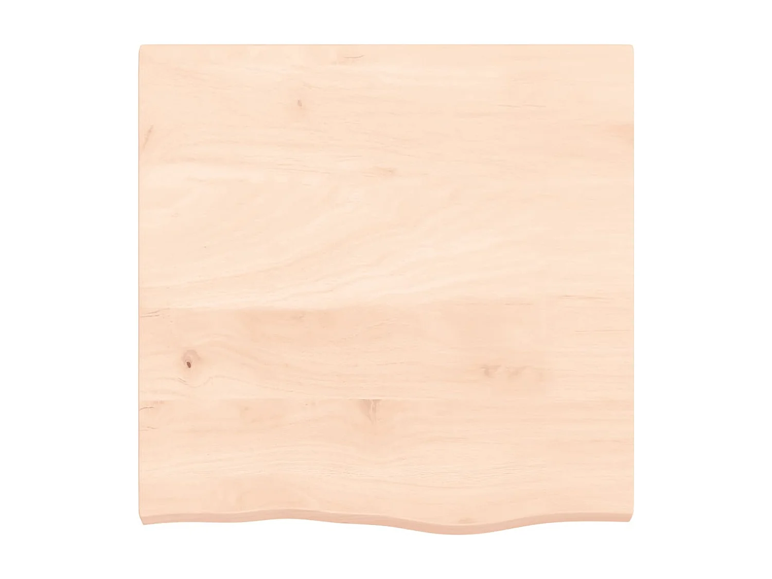 Étagère murale 60x60x(2-4) cm bois de chêne massif non traité