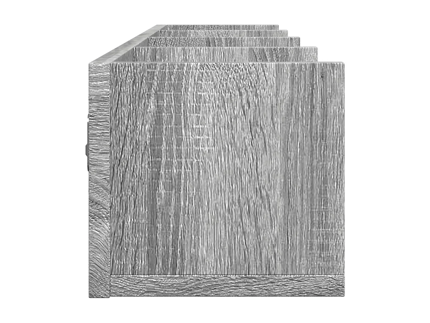 Armoires murales 2 pcs sonoma gris 99x18x16,5 bois ingénierie