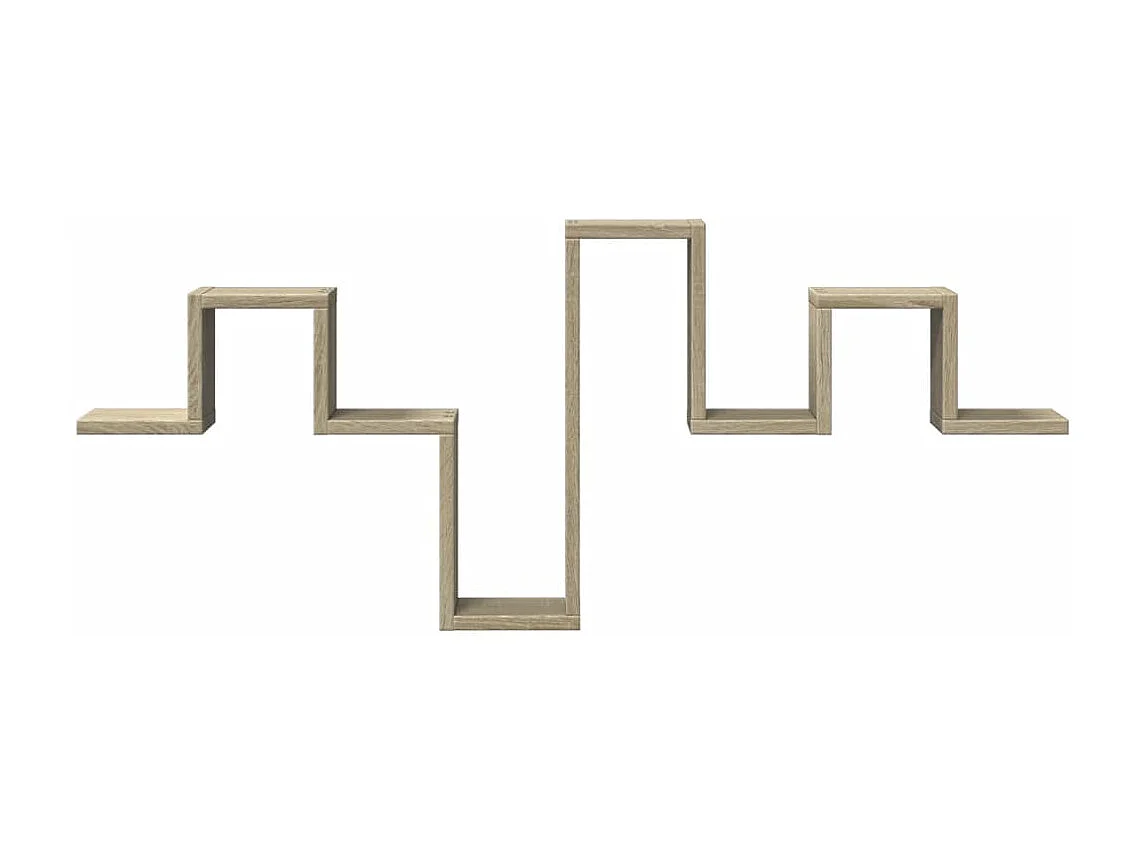 Étagère murale chêne sonoma 104,5x10x43 bois d'ingénierie