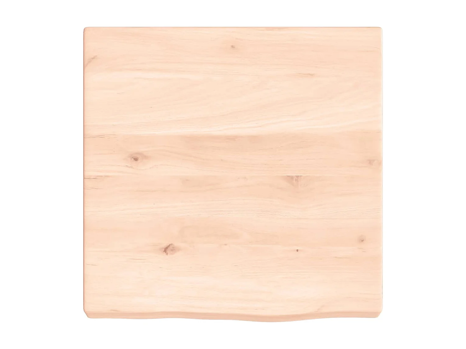 Étagère murale 40x40x(2-4)cm bois de chêne massif non traité