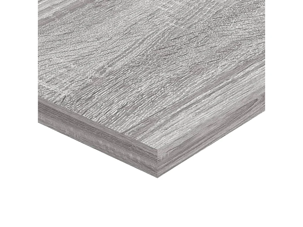 Étagères murales 4 pcs sonoma gris 60x20x1,5 bois ingénierie