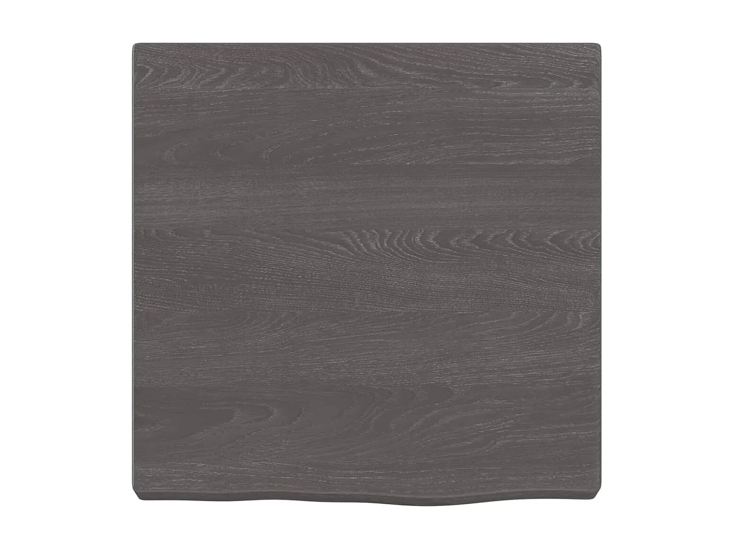 Étagère murale marron foncé bois chêne massif traité