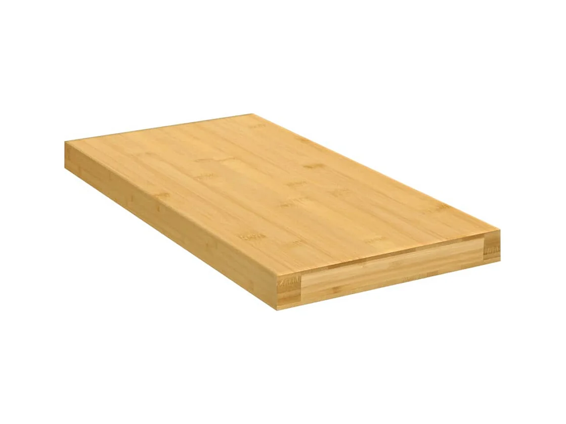 Étagère murale 40x20x2,5 bambou