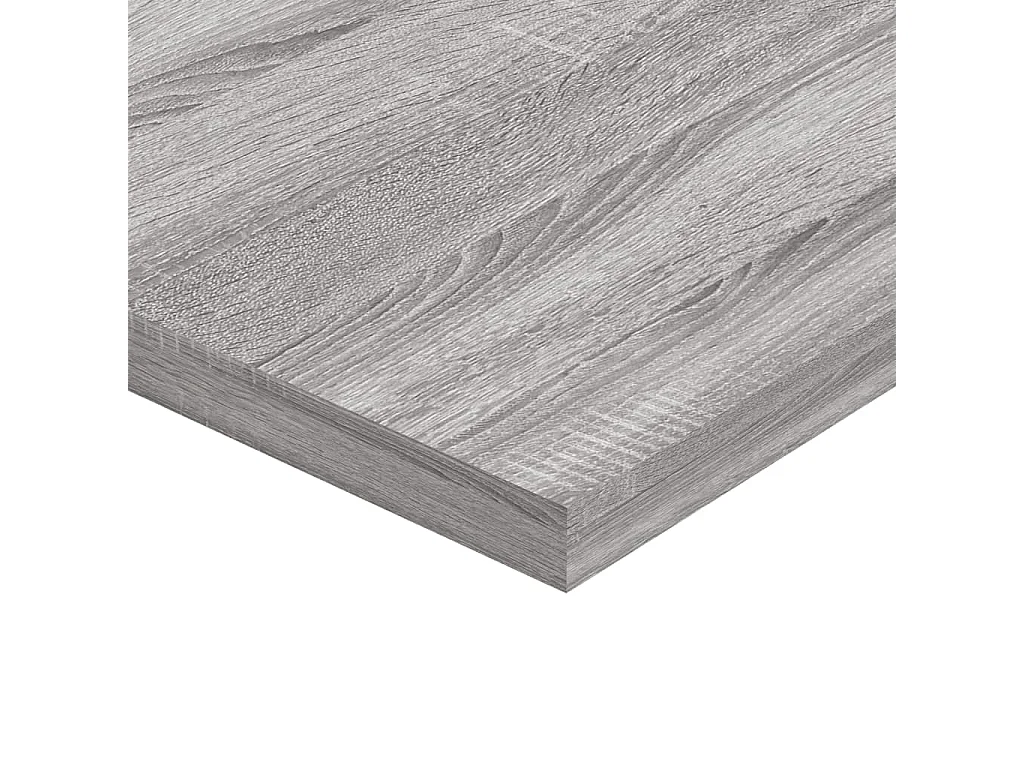 Étagères murales 4 pcs sonoma gris 60x30x1,5 bois ingénierie