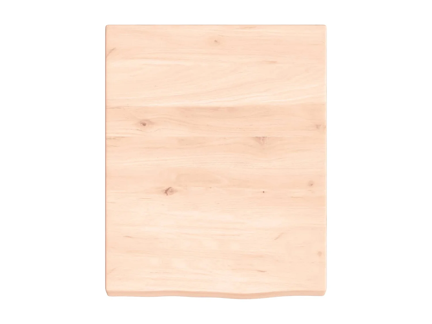 Étagère murale 40x50x(2-4)cm bois de chêne massif non traité