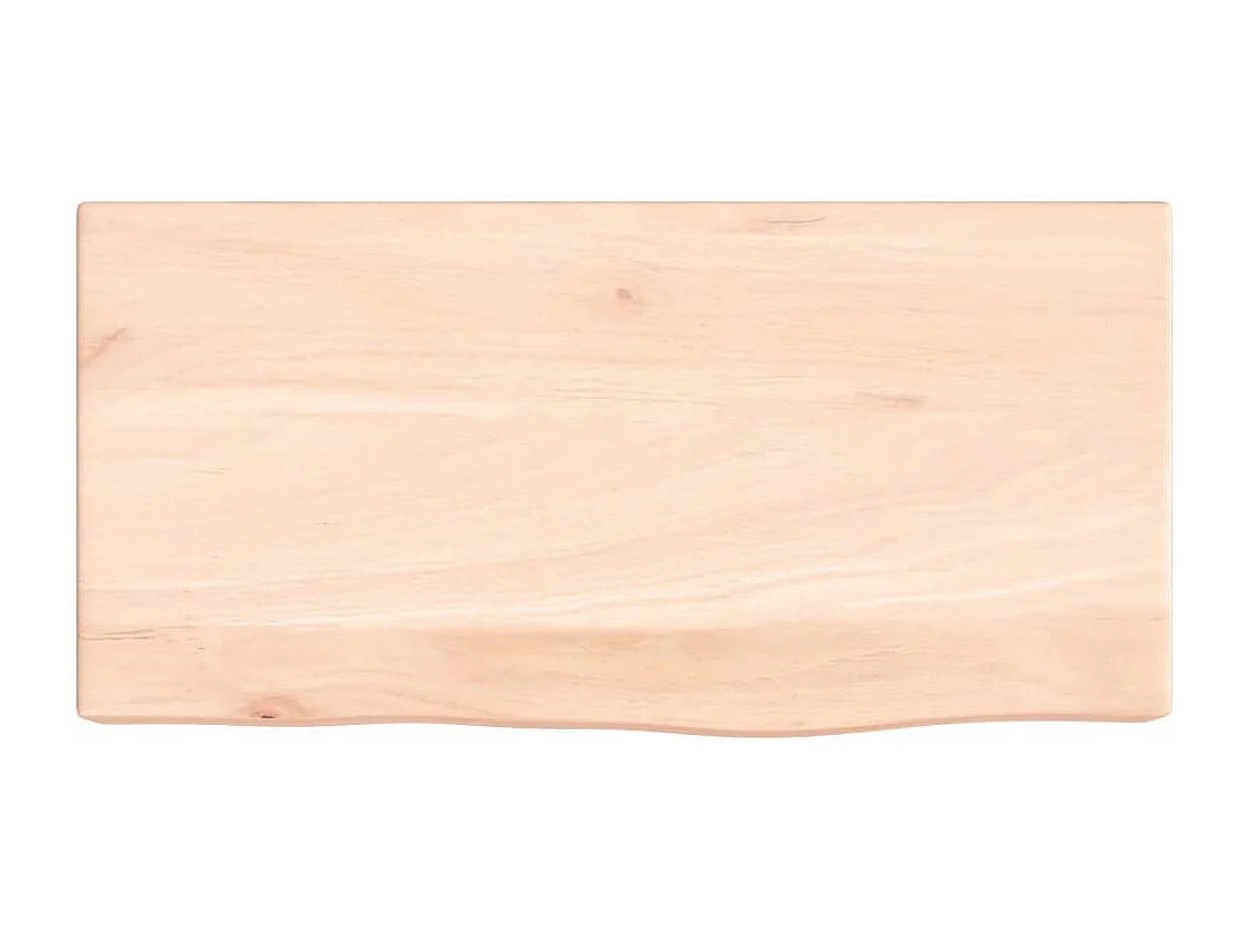 Étagère murale 40x20x6 bois de chêne massif non traité