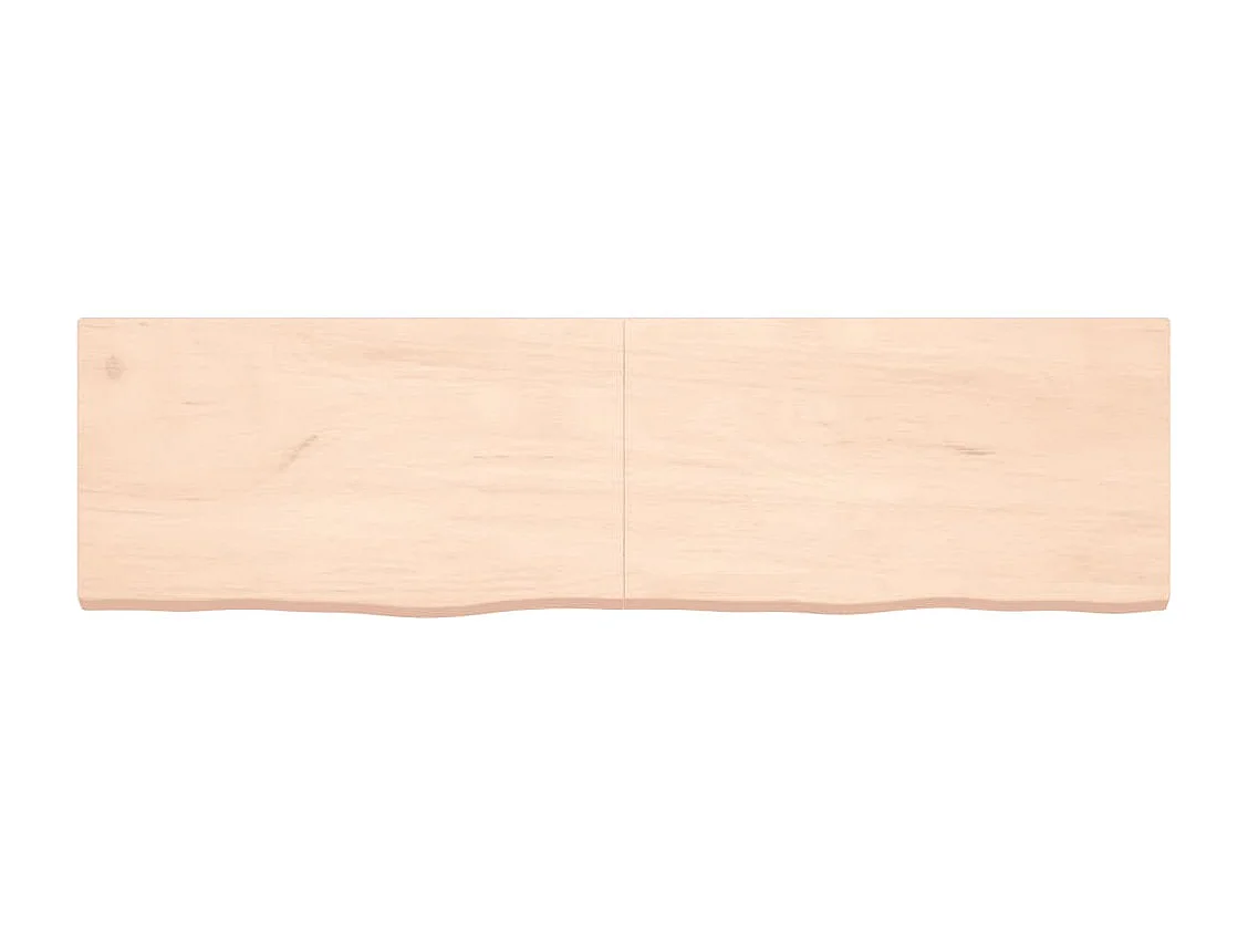 Étagère murale 180x50x(2-6) cm bois de chêne massif non traité