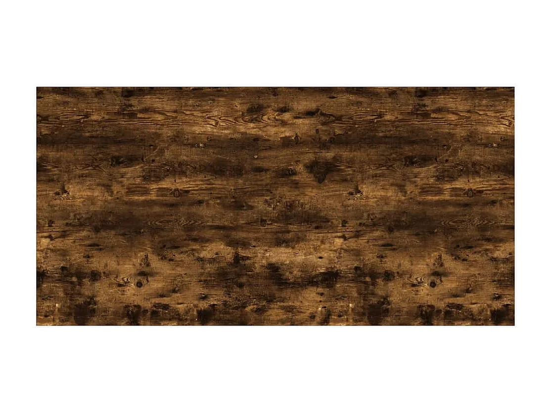 Étagères murales 4 pcs chêne fumé 80x40x1,5 bois d'ingénierie