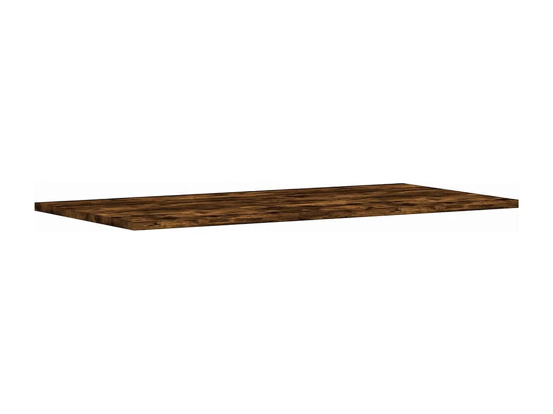 Étagères murales 4 pcs chêne fumé 80x40x1,5 bois d'ingénierie