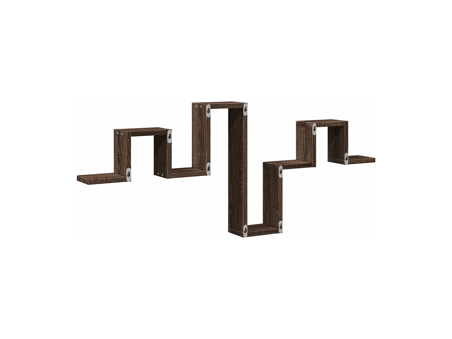 Étagère murale chêne marron 104,5x10x43 bois d'ingénierie