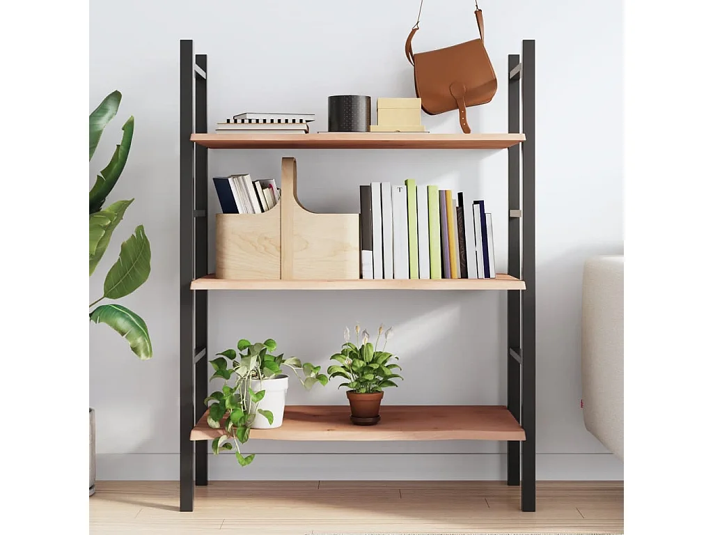 Étagère murale 100x60x2 bois de chêne massif non traité