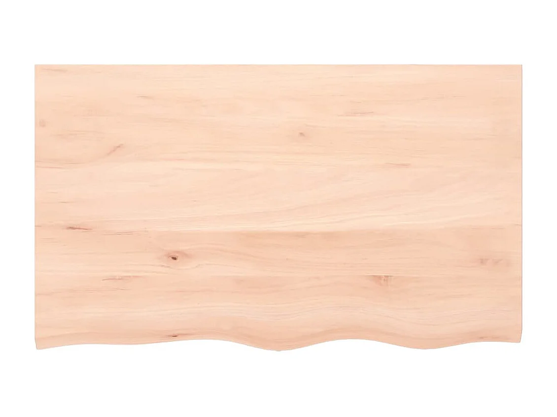 Étagère murale 100x60x2 bois de chêne massif non traité