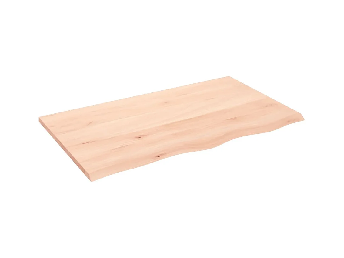 Étagère murale 100x60x2 bois de chêne massif non traité