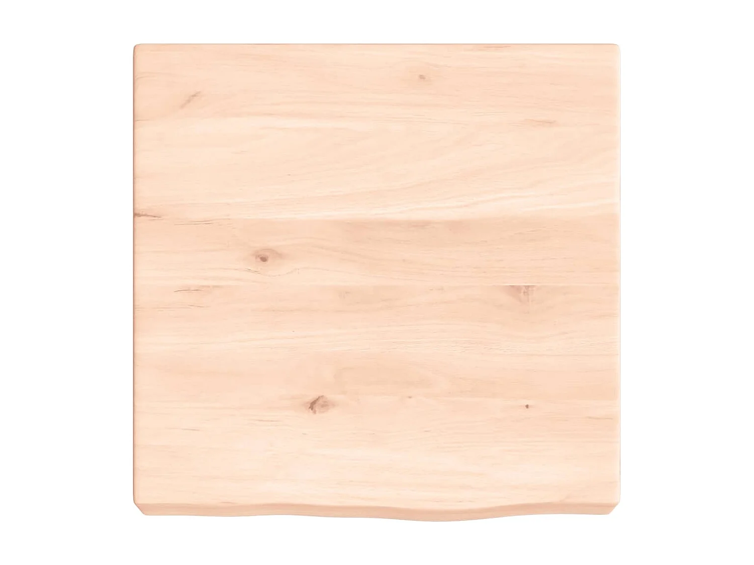 Étagère murale 40x40x(2-6)cm bois de chêne massif non traité