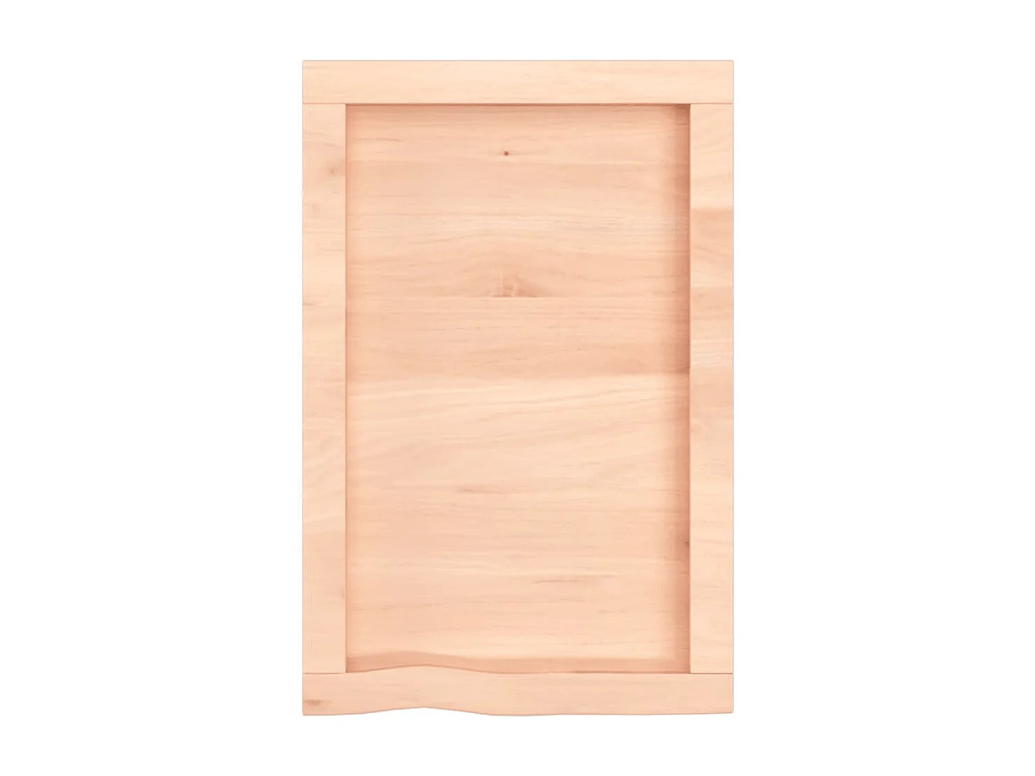 Étagère murale 40x60x(2-6) cm bois de chêne massif non traité