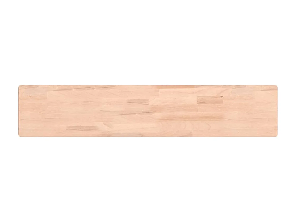 Étagère murale 100x20x4 bois massif de hêtre
