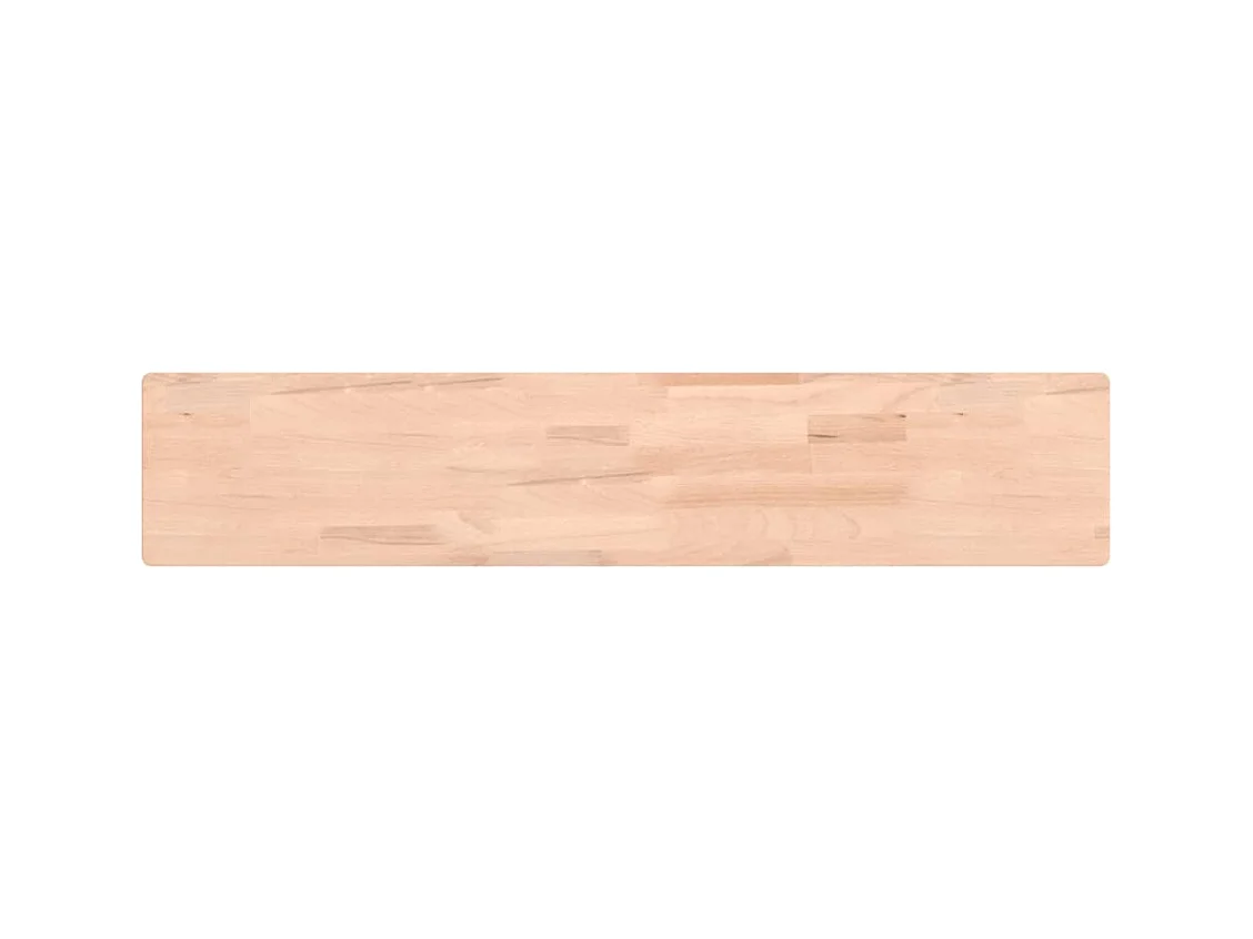 Étagère murale 100x20x4 bois massif de hêtre