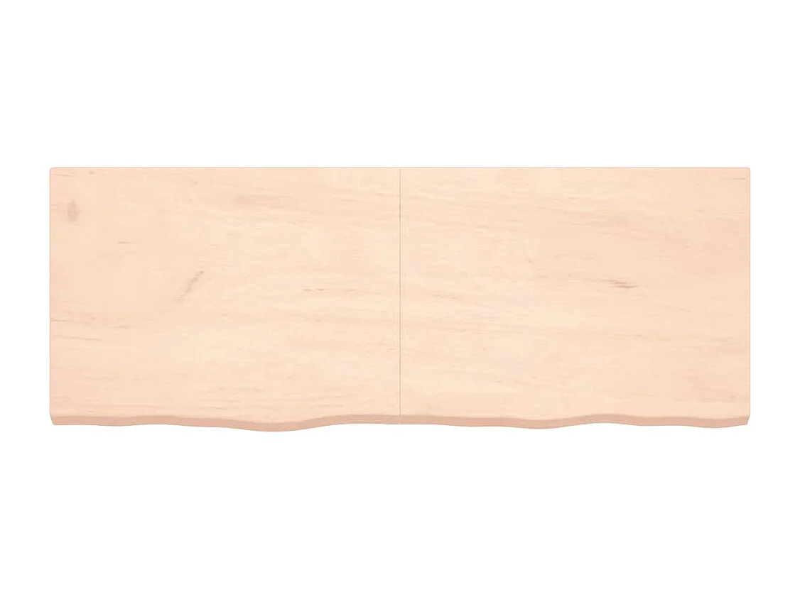 Étagère murale 160x60x(2-6) cm bois de chêne massif non traité