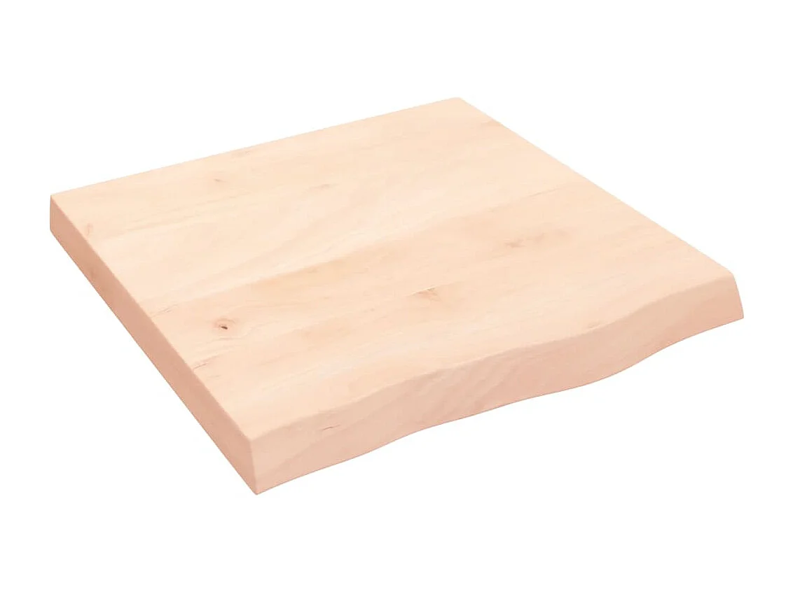 Étagère murale 60x60x(2-6) cm bois de chêne massif non traité