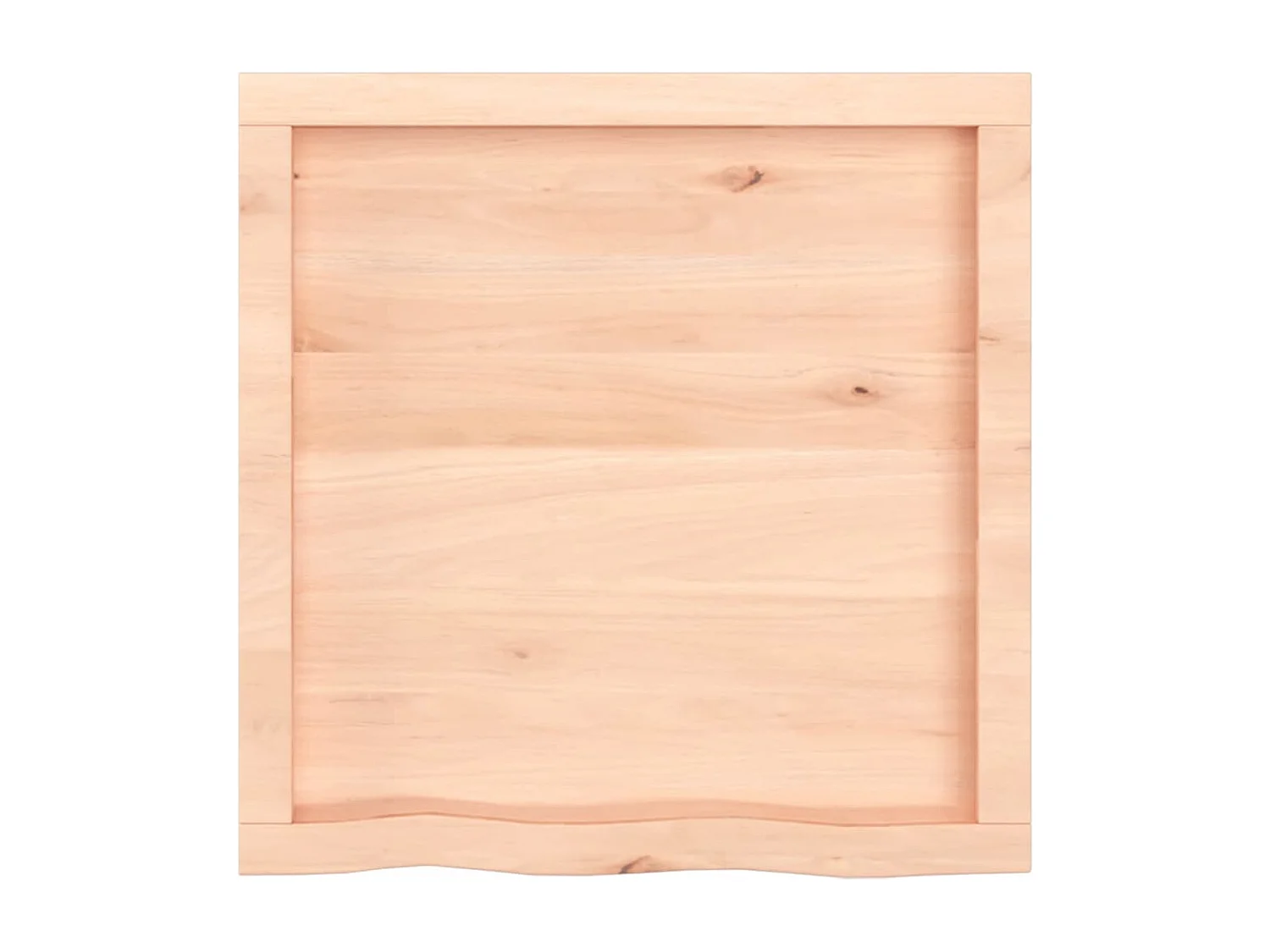 Étagère murale 60x60x(2-6) cm bois de chêne massif non traité