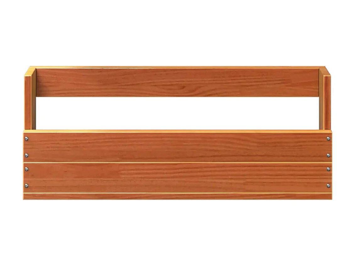 Étagères à chaussures murales 2 pcs marron 59x8,5x23,5