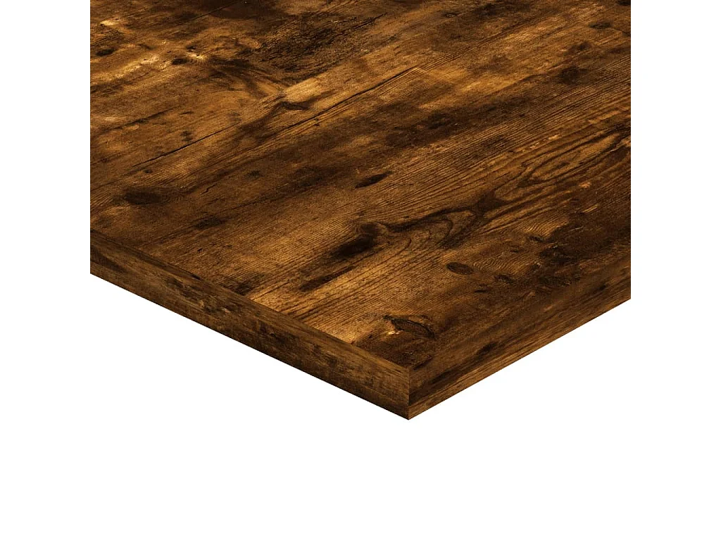 Étagères murales 4 pcs chêne fumé 40x40x1,5 bois d'ingénierie