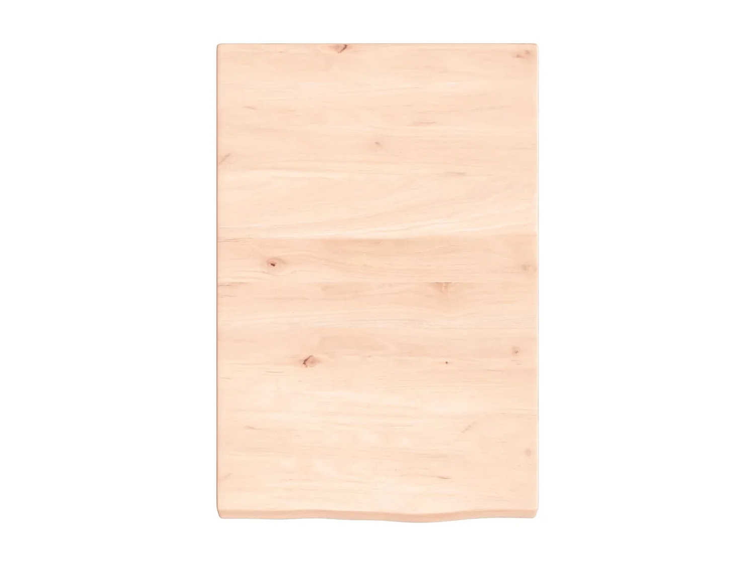 Étagère murale 40x60x(2-4) cm bois de chêne massif non traité
