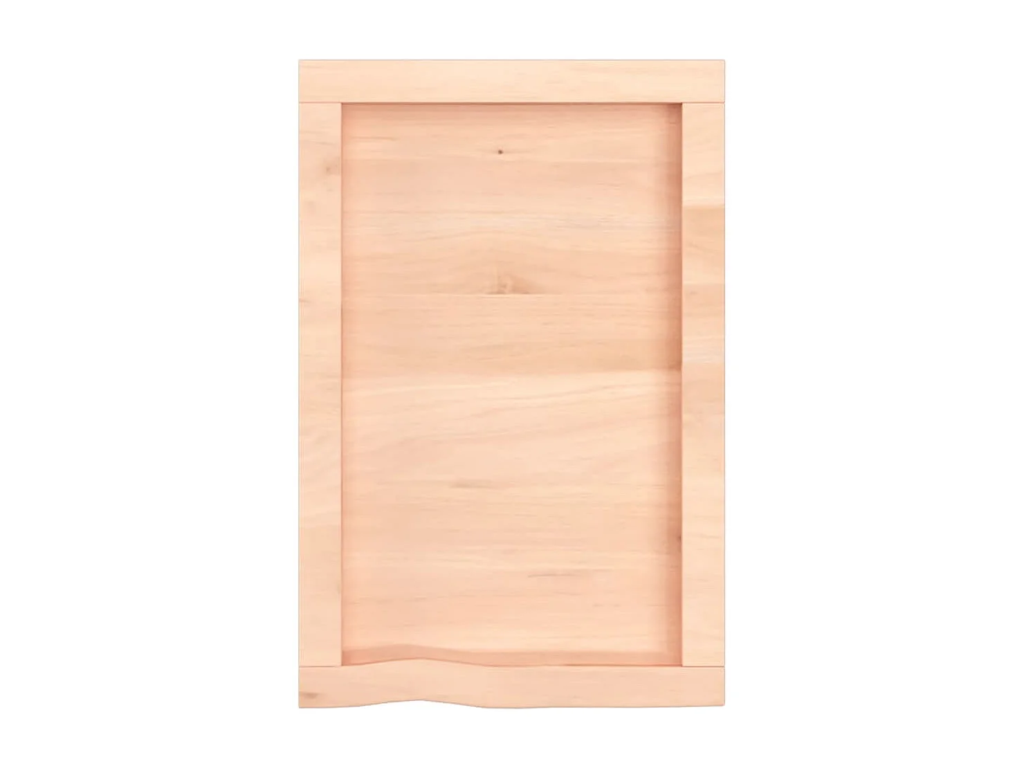 Étagère murale 40x60x(2-4) cm bois de chêne massif non traité