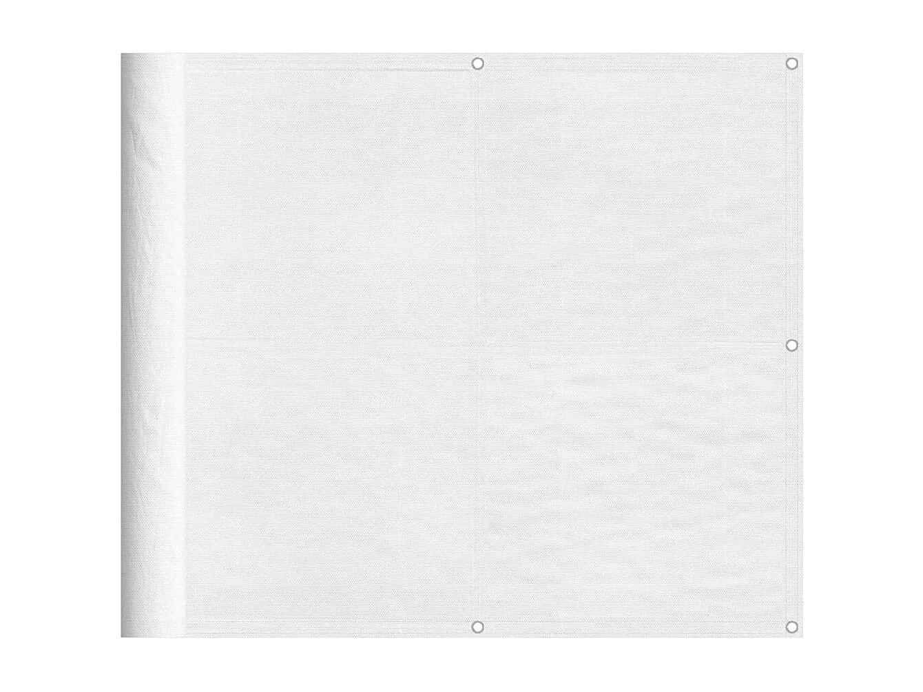 Écran de balcon blanc 90x1000 100% polyester oxford