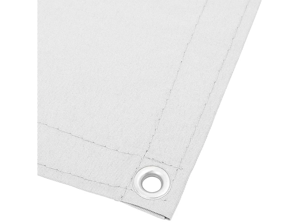 Écran de balcon blanc 90x1000 100% polyester oxford