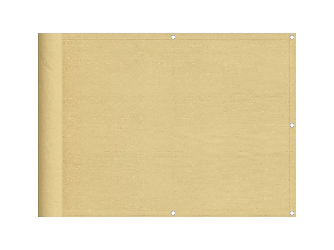 Écran de balcon sable 75x300 100% polyester oxford