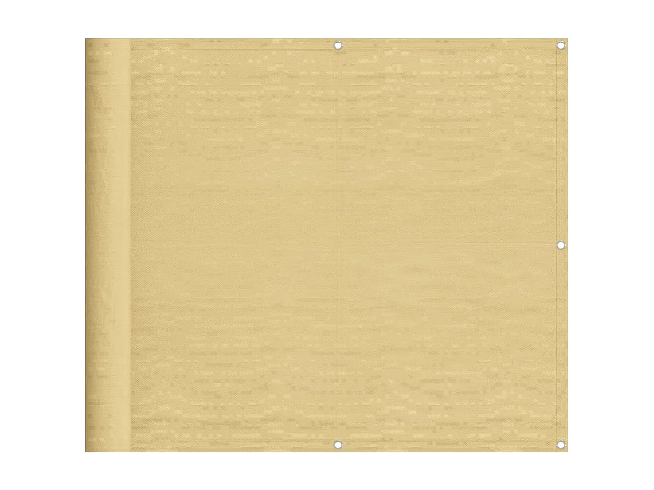 Écran de balcon sable 90x500 100% polyester oxford