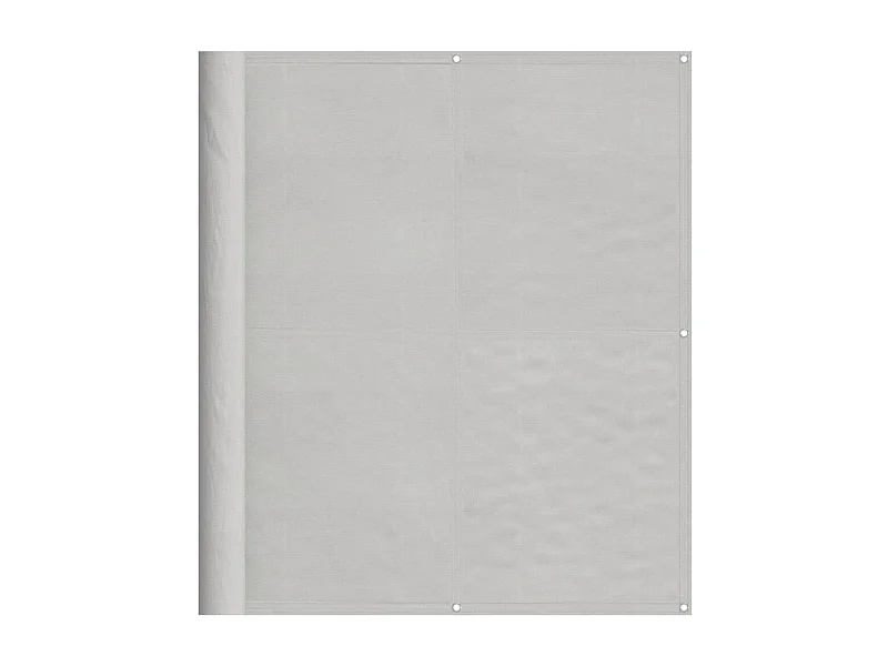 Écran de balcon gris clair 120x800 100% polyester oxford