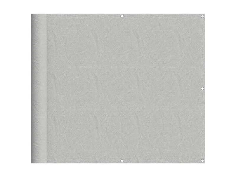 Écran de balcon gris clair 90x300 100% polyester oxford