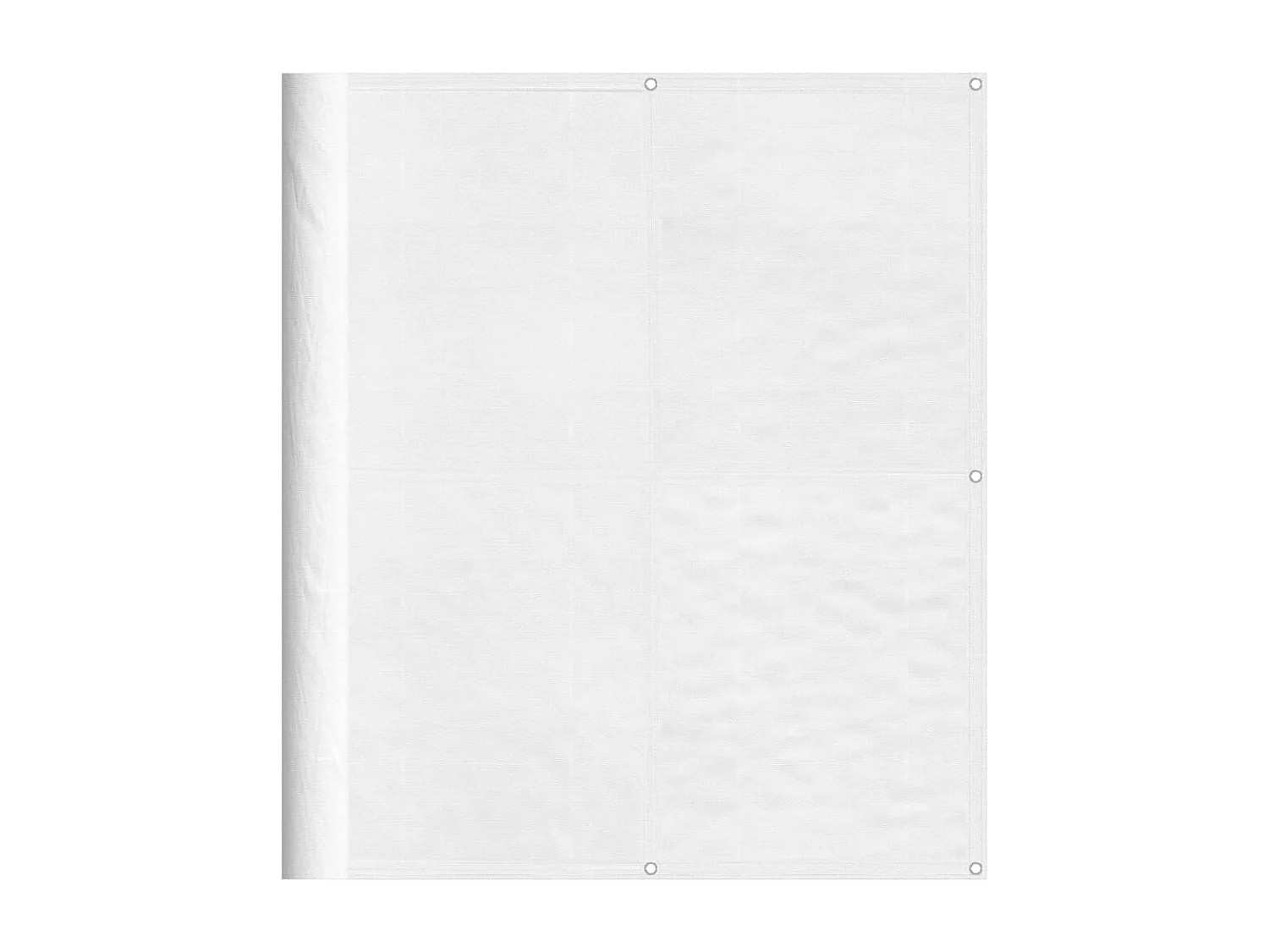 Écran de balcon blanc 120x700 100% polyester oxford