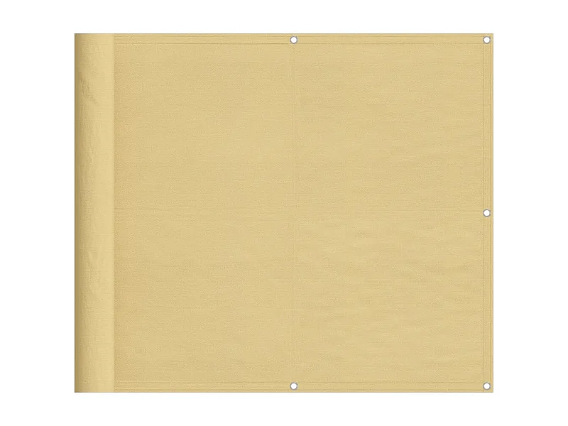 Écran de balcon sable 90x600 100% polyester oxford
