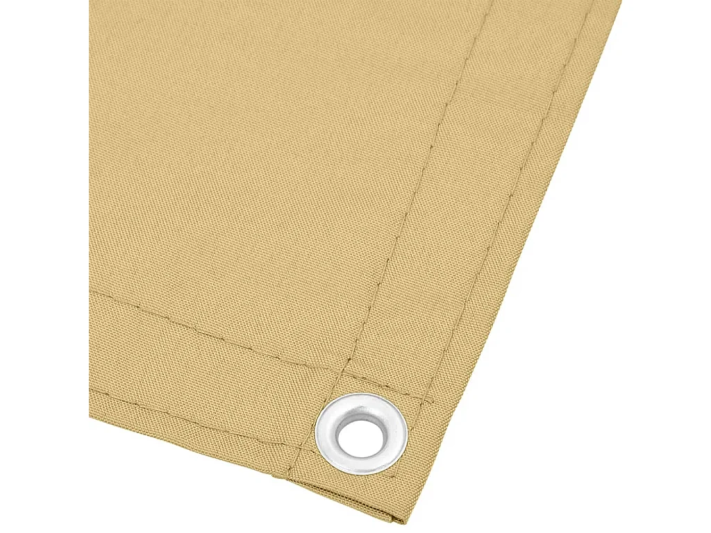 Écran de balcon sable 90x600 100% polyester oxford