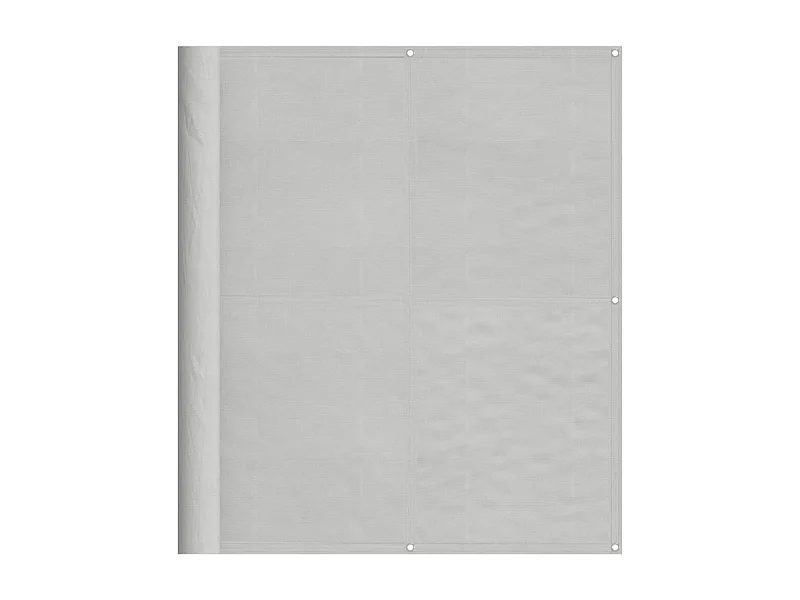 Écran de balcon gris clair 120x400 100% polyester oxford