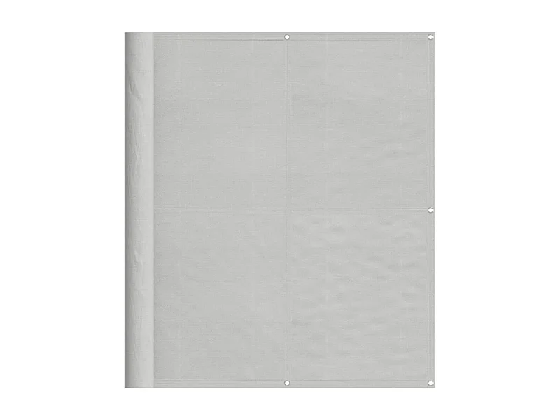 Écran de balcon gris clair 120x300 100% polyester oxford