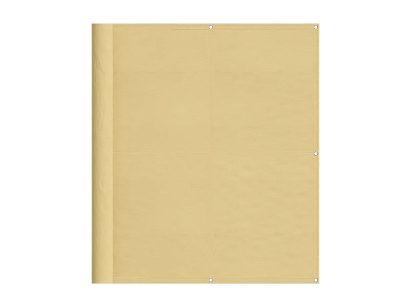 Écran de balcon sable 120x400 100% polyester oxford