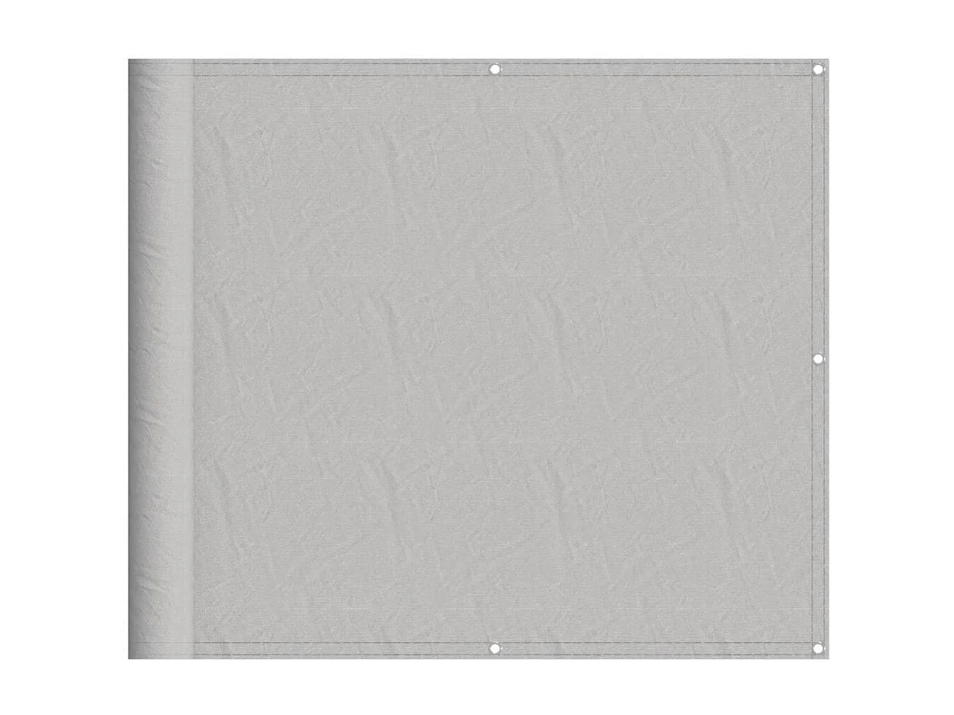 Écran de balcon gris clair 90x500 100% polyester oxford