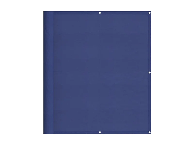 Écran de balcon bleu 120x700 100% polyester oxford